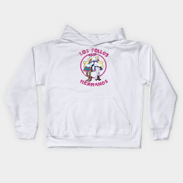 loa pollos hermanos Kids Hoodie by di radio podcast